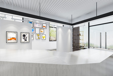 绍兴食品公司办公室装修设计_案例效果图