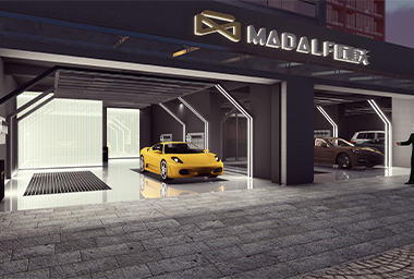 绍兴汽车美容店装修设计_案例效果图