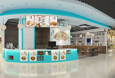 绍兴酸辣粉店装修设计_案例效果图