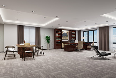 绍兴档案管理公司办公室装修设计_案例效果图