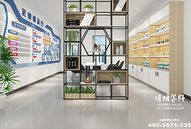 绍兴进出口公司办公室装修设计_案例效果图