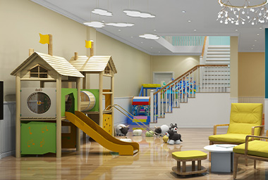 绍兴早教机构装修设计_案例效果图