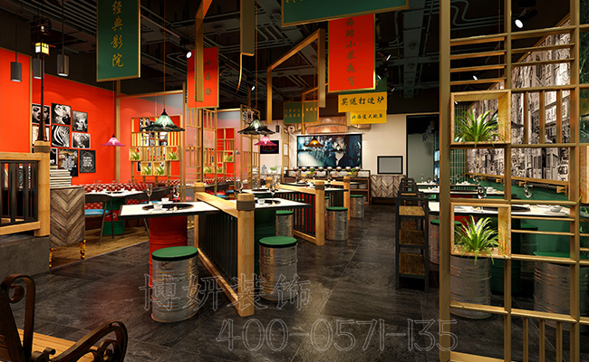 杭州火锅店装修,火锅店装修案例,杭州装修公司 杭州火锅店装修,火锅店装修案例,杭州装修公司