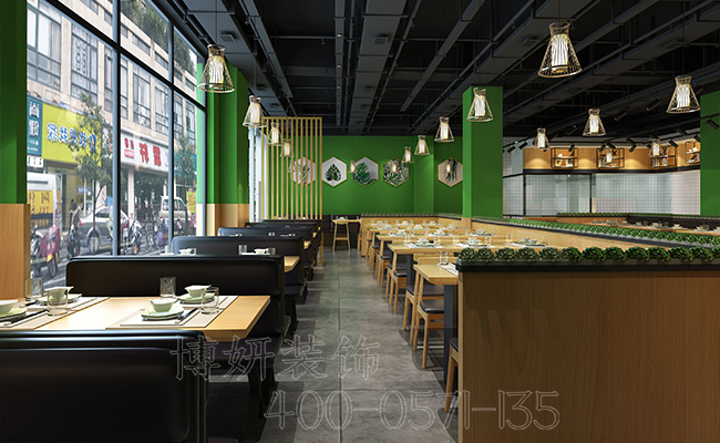 杭州专业快餐店装修-客源不断的快餐店装修你知道吗